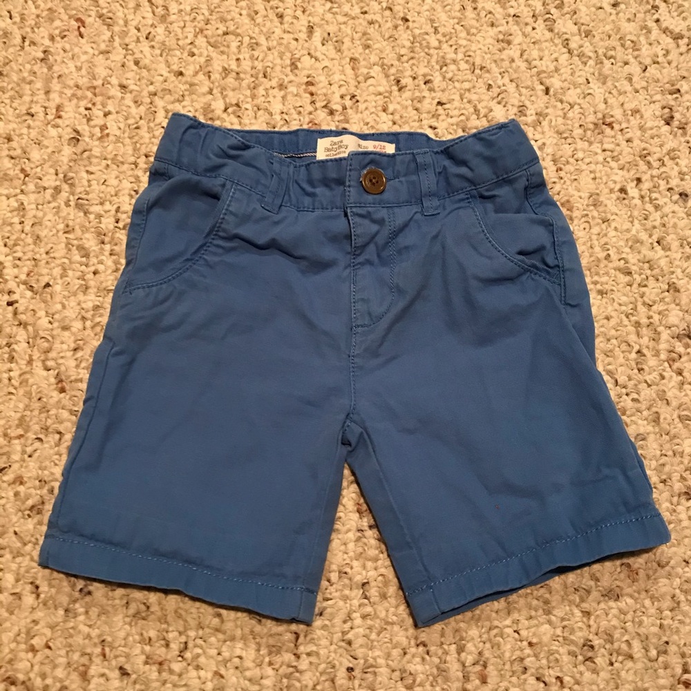 Zara baby boy chino shorts 9-12m